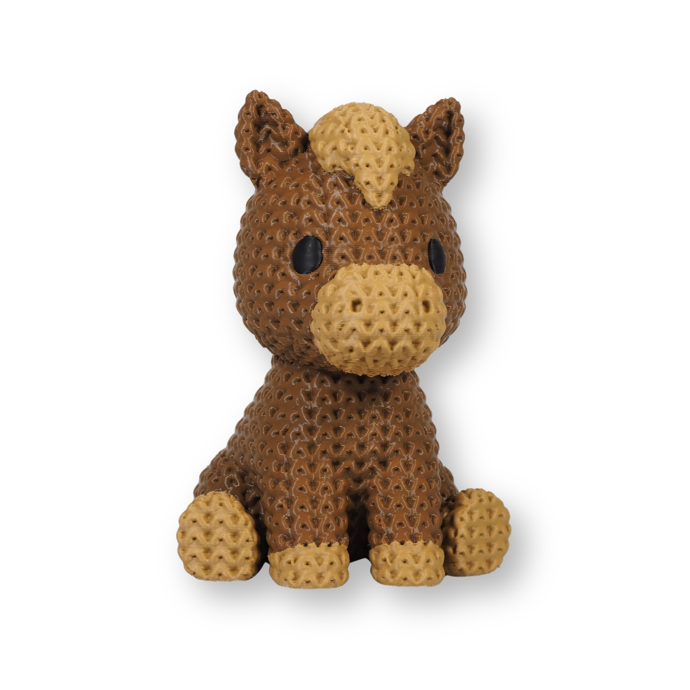 Pferd „Pegasus“ im Strick-Look