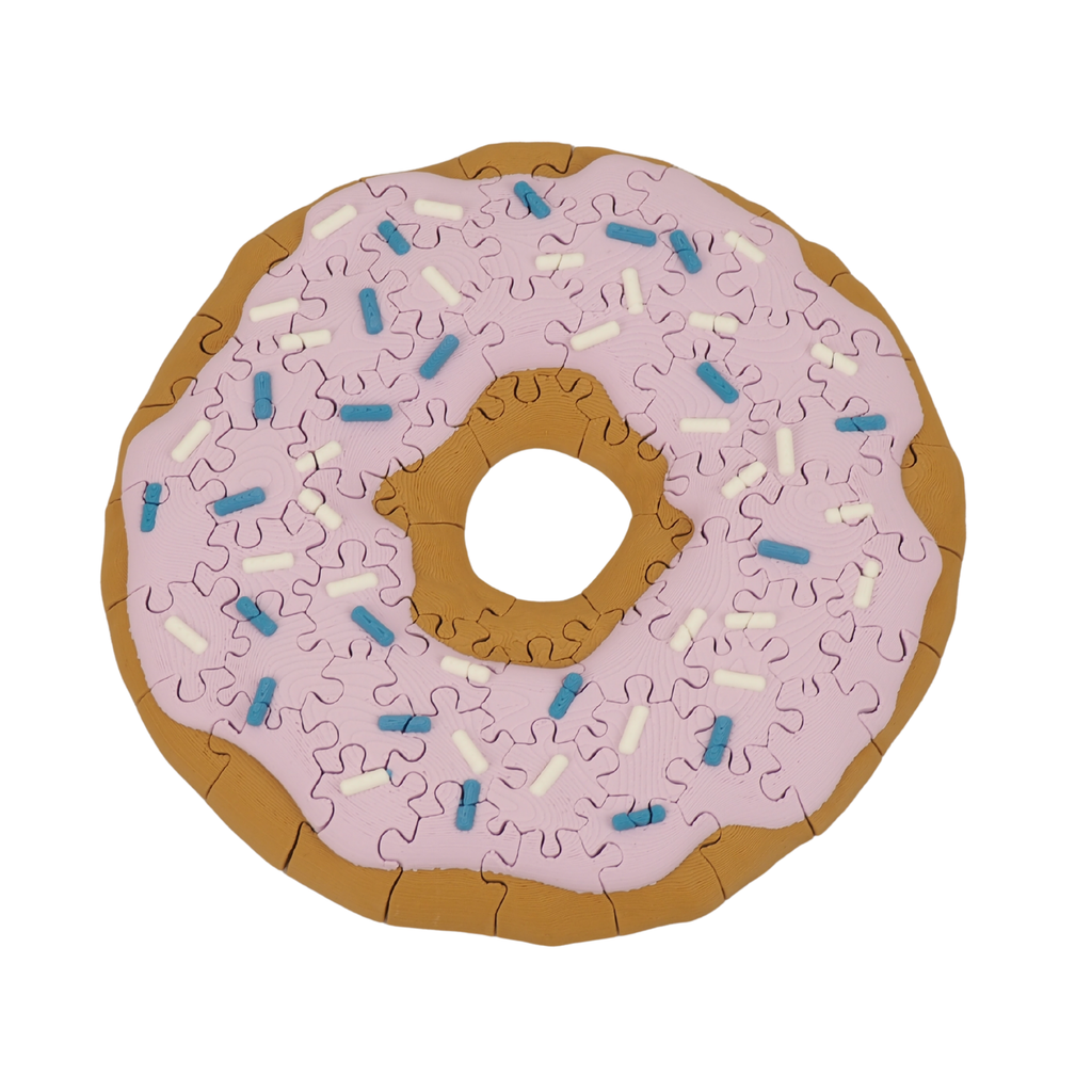 Donut 3D-Puzzle mit Retrodose