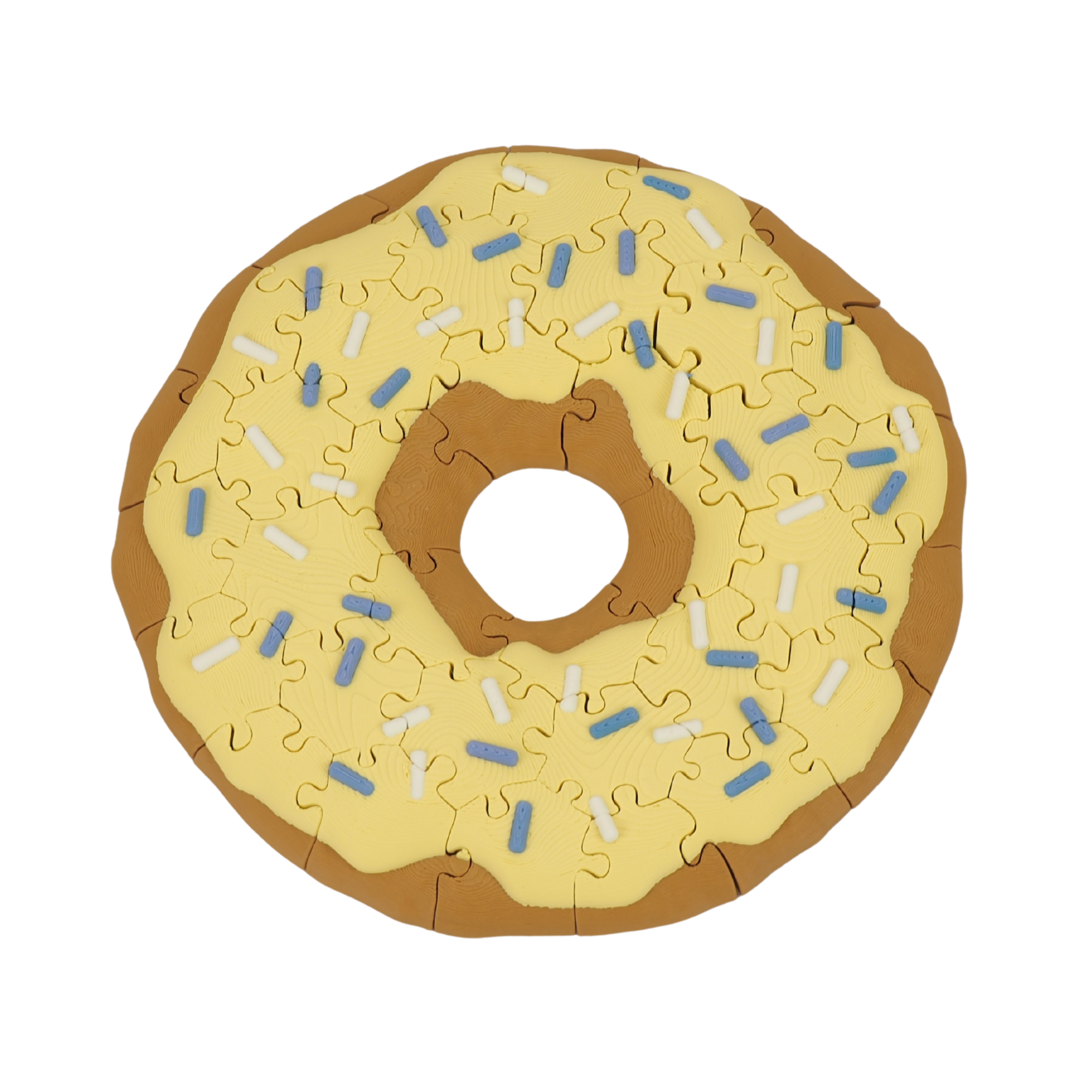 Donut 3D-Puzzle mit Retrodose