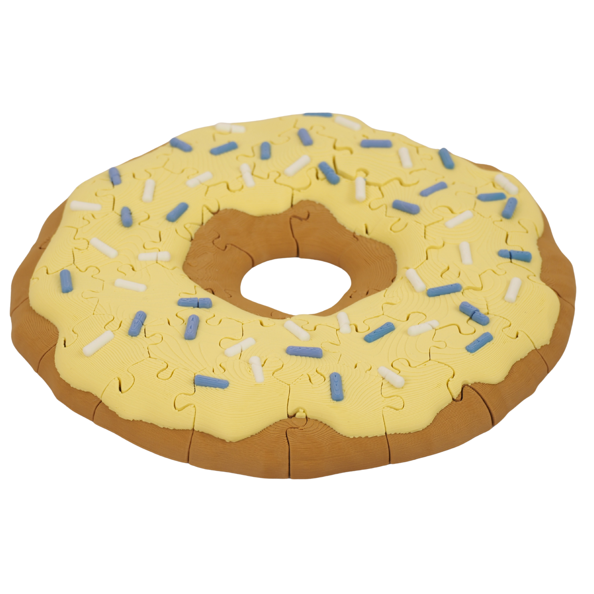 Donut 3D-Puzzle mit Retrodose