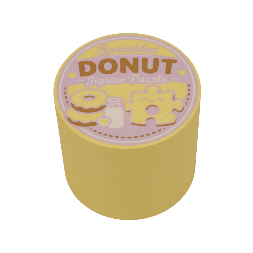 Donut 3D-Puzzle mit Retrodose