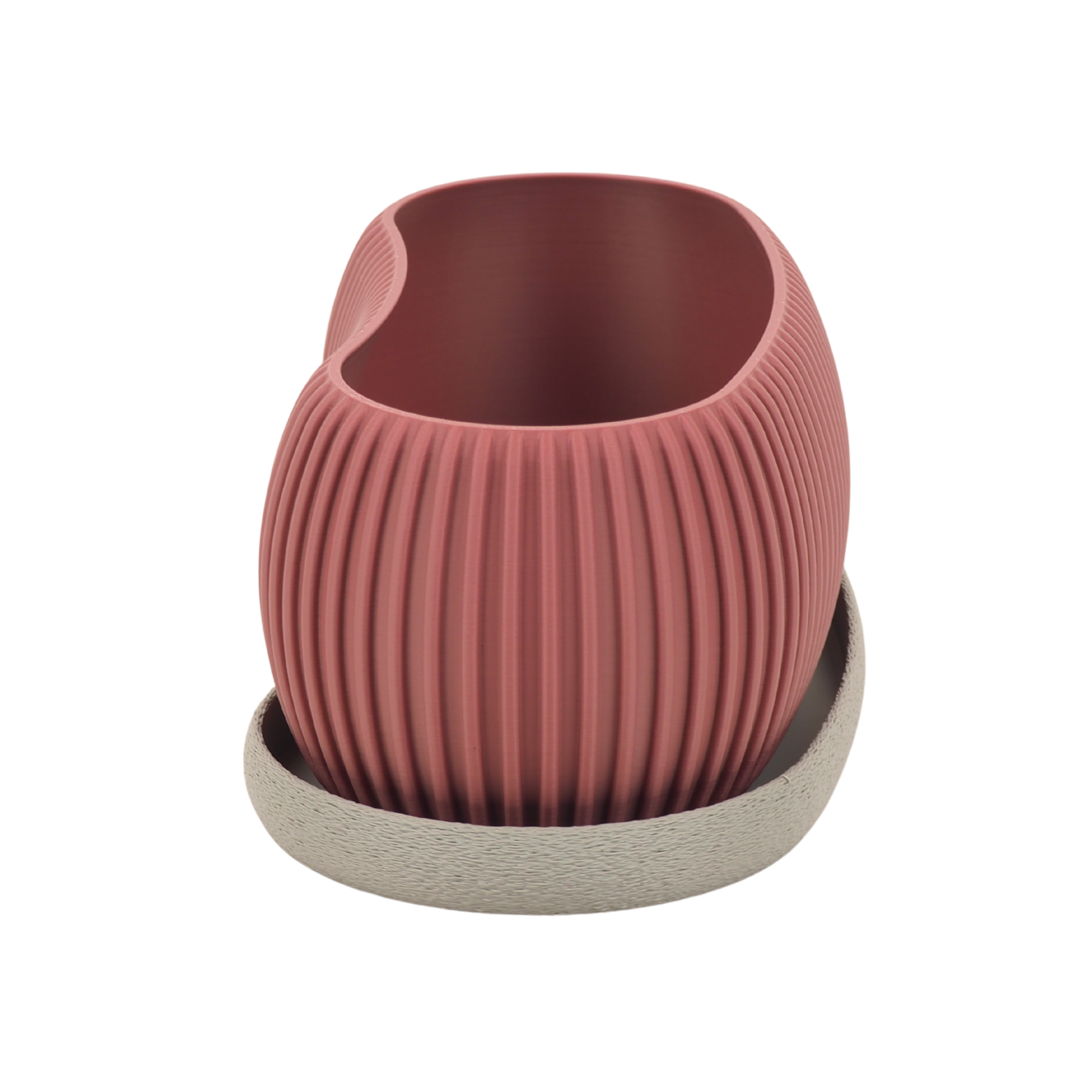 Spire - Designer Pflanzentopf mit Tropfschale