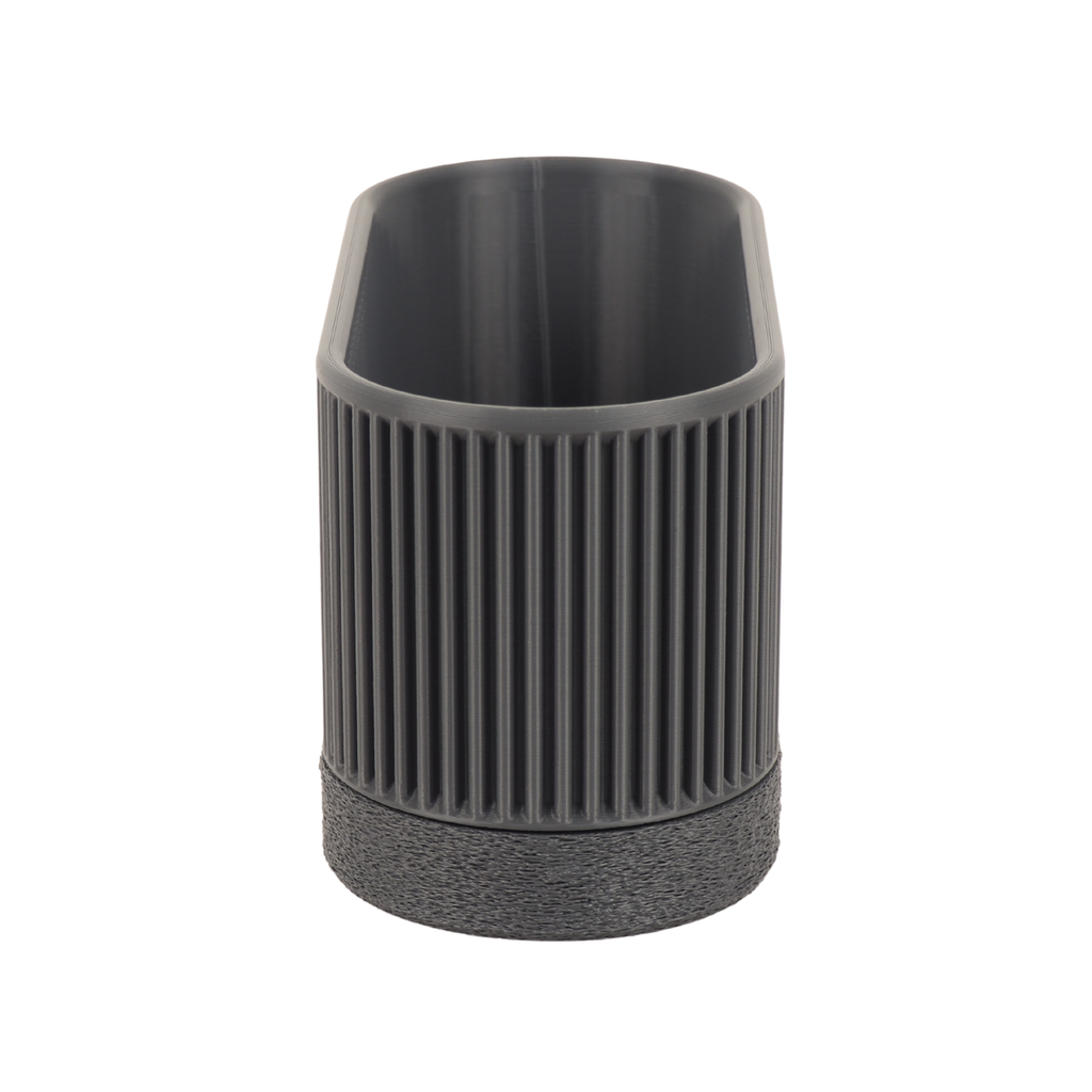Ridge - Designer Pflanzentopf mit Tropfschale