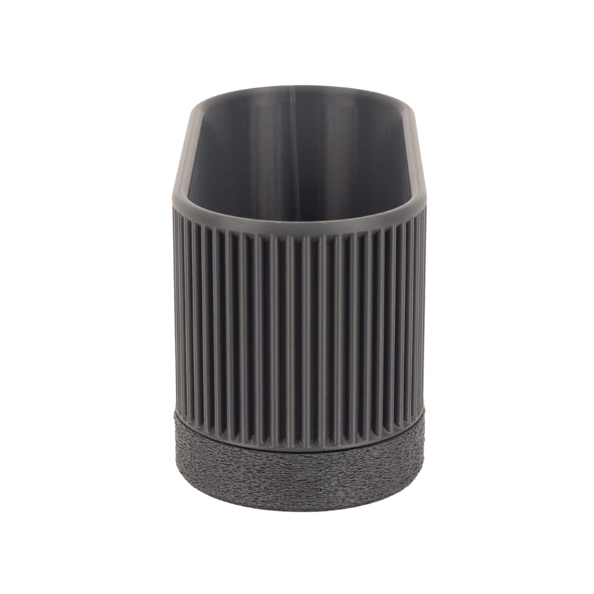 Ridge - Designer Pflanzentopf mit Tropfschale