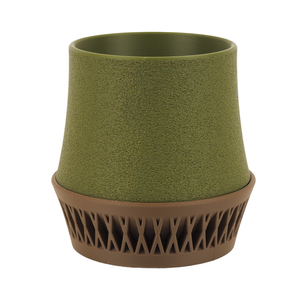 Zenith - Designer Pflanzentopf mit Tropfschale