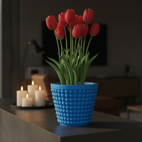 Blumentopf Tulpen Industrial