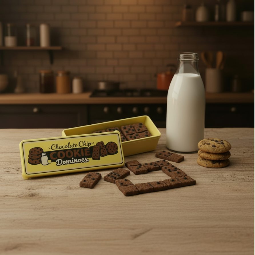 Cookie Dominoes – quadratisch, ausgezoomt