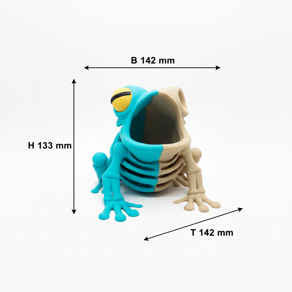 Croak – Bemaßung v4
