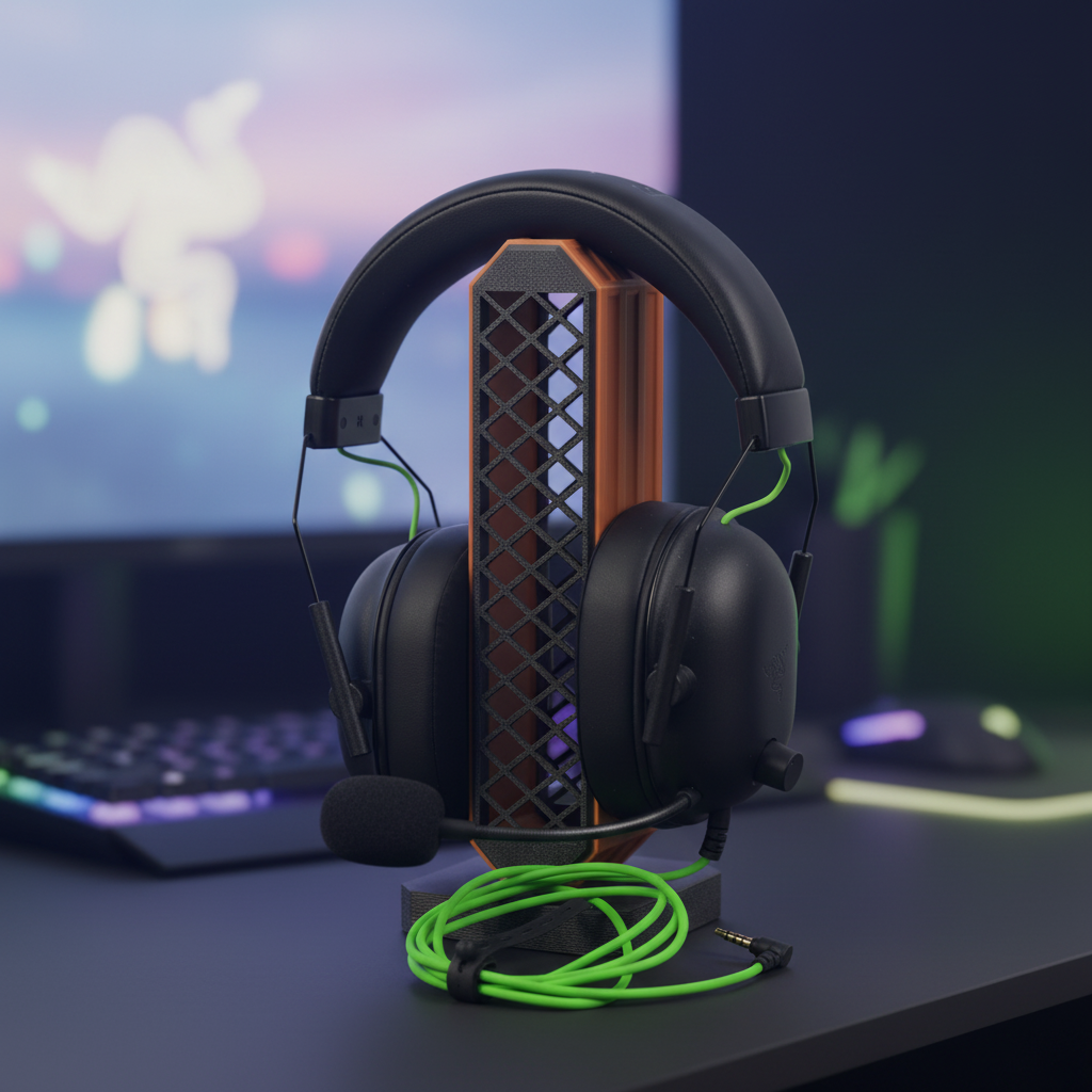 Headset Stand – Gaming Desk