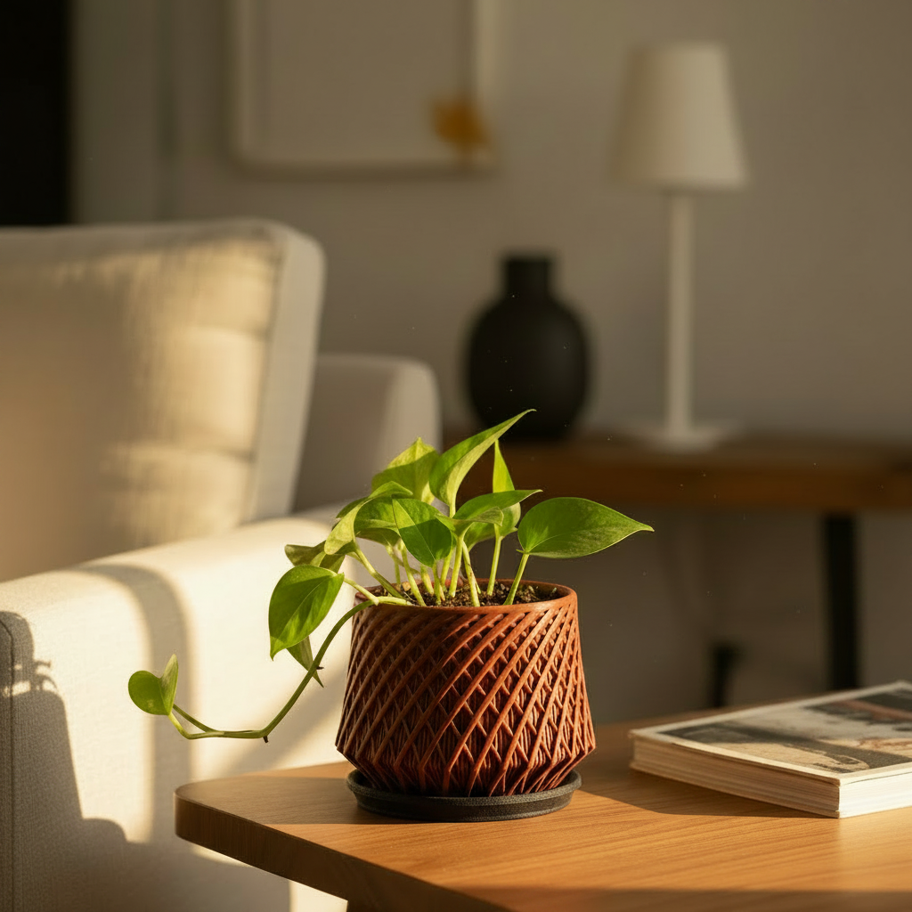 Lifestyle Pothos Tropfschale warm